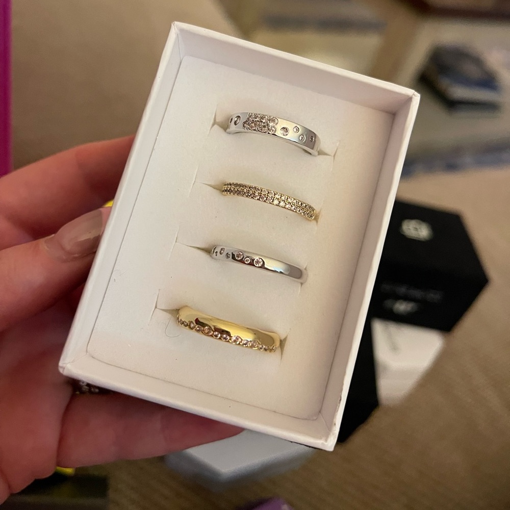 Gold and Silver Luxe Bands